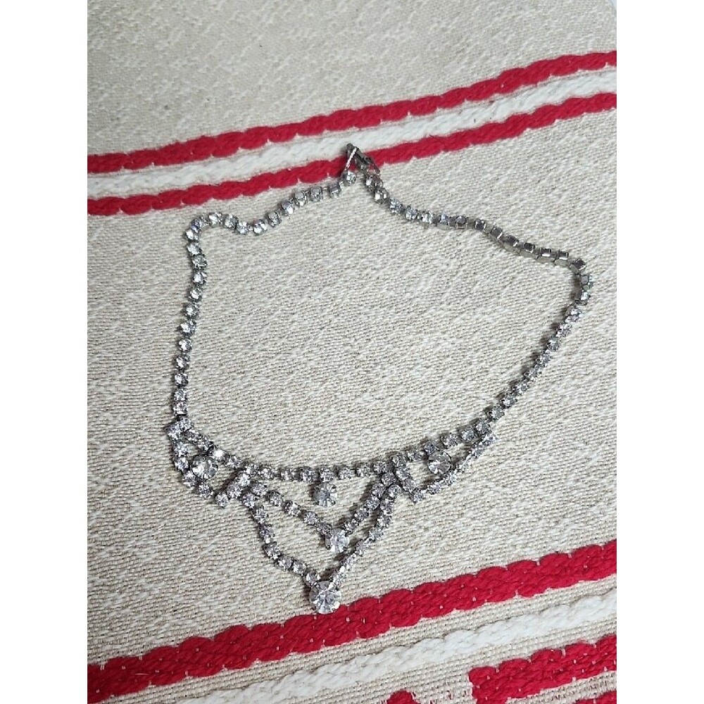 antique rhinestone necklace
